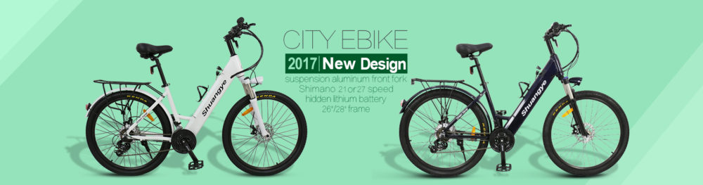 city ebike a5ah26 8 28 - Shuangye ebike