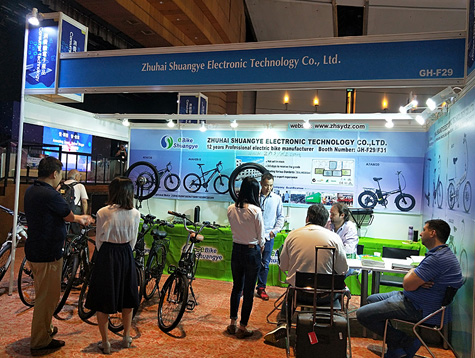 Shuangye Electric Bike in 2018 Hong Kong Electronics Fair (Autumn Edition)