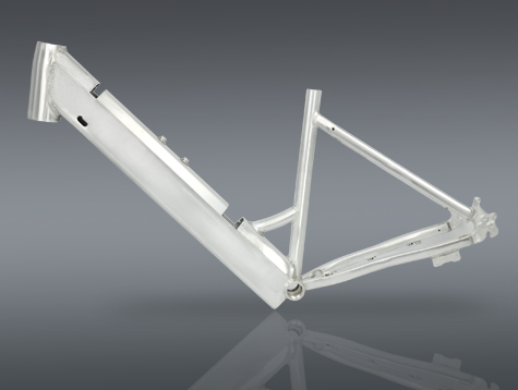 Aluminum alloy frame for green power electric bike A5AH26