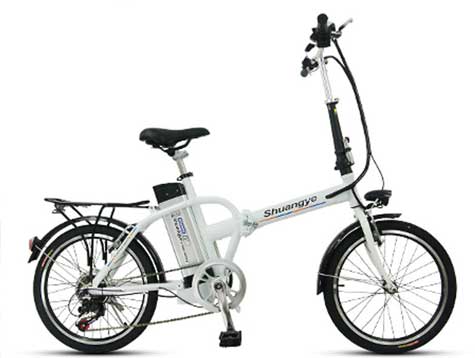 36V 250W city folding electric bicycle