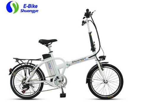 Portable city folding electric bicycle