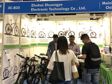 Shuangye electric bike in 2019 Hong Kong Electronics Fair