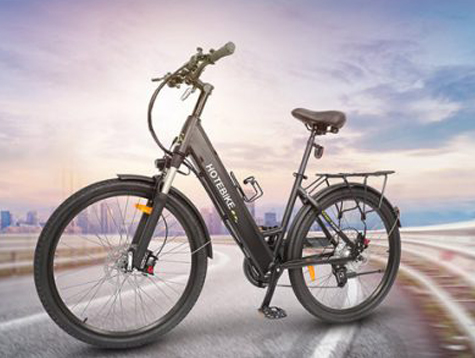 26-inch electric commuter bike with hydraulic brake