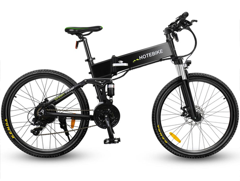 Would you also want a folding electric mountain bike