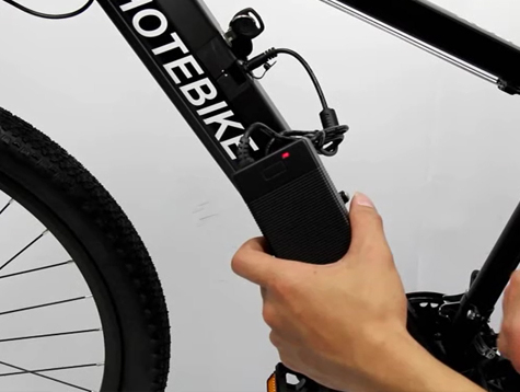 About electric bicycle battery charging