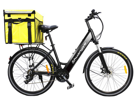 Delivery food electric pedal assist bike