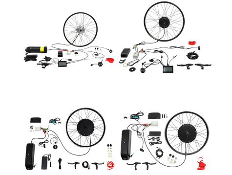 Four hot sale electric bike conversion kits