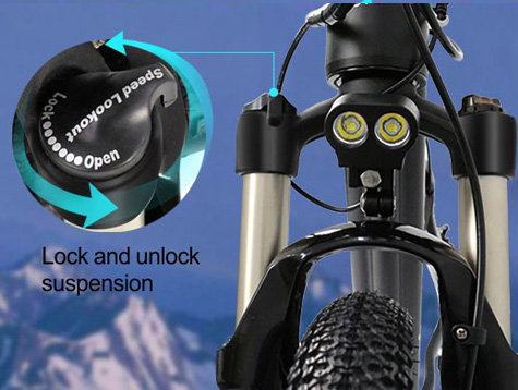 Why mountain longranger electric bike with suspension