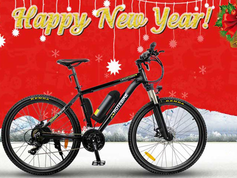 New Year Hybrid Electronic Bike Promotion