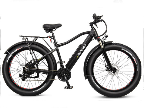 Another specification for fat tire motorized bike