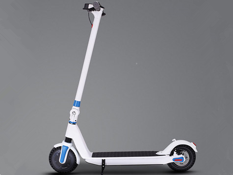 8.5-inch long range electric scooter designed for city streets