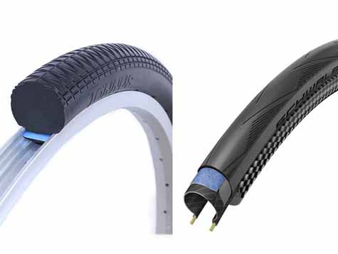 Electronic bike solid tires VS pneumatic tires