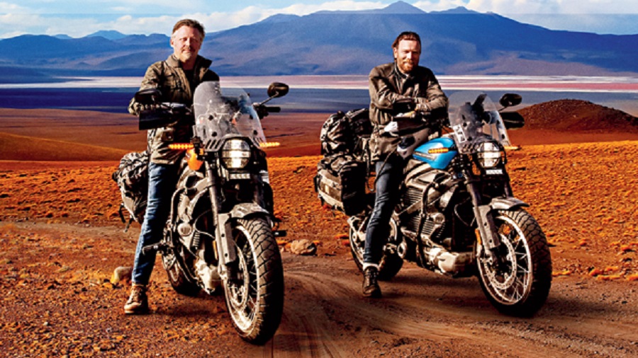 What Ewan McGregor and Charley Boorman see in the rearview mirror…