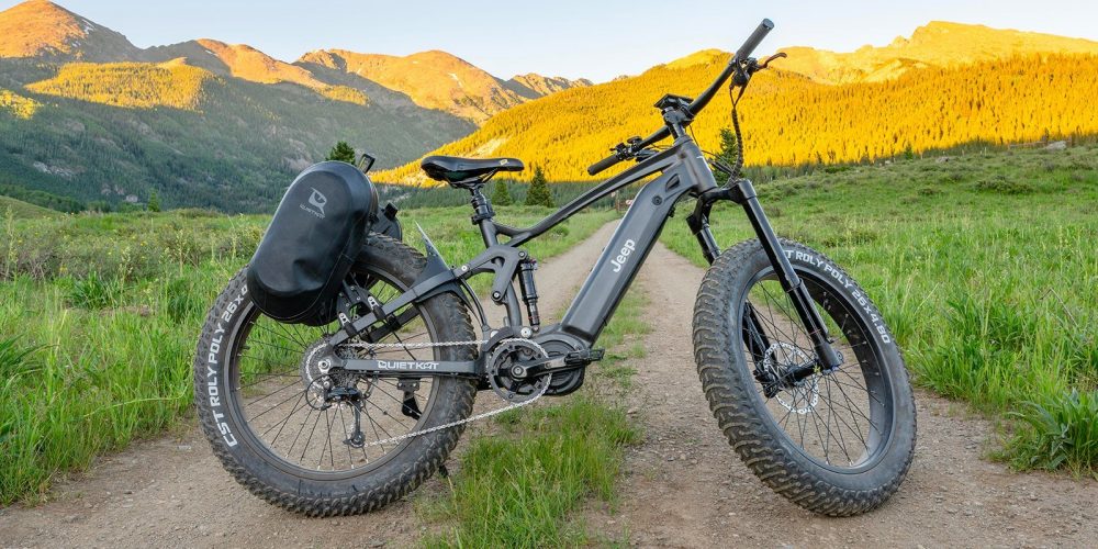 Jeep’s new 1500W full-suspension fat tire electric bike