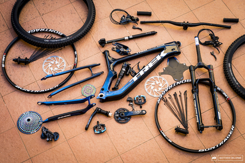 Bike Check: Florian Nicolai’s Trek Slash Component by Component