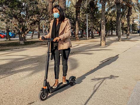 Where to ride electric scooter