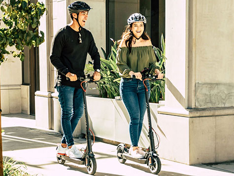 Why are you commuting with electric scooter