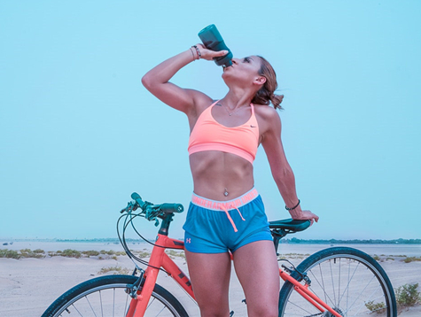 Riding an electric bike is also exercise