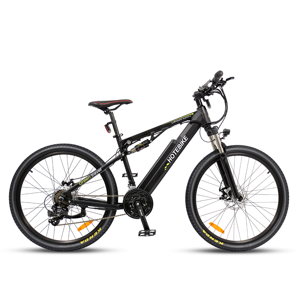 Integrated wheel electric full suspension mountain bike - Shuangye ebike