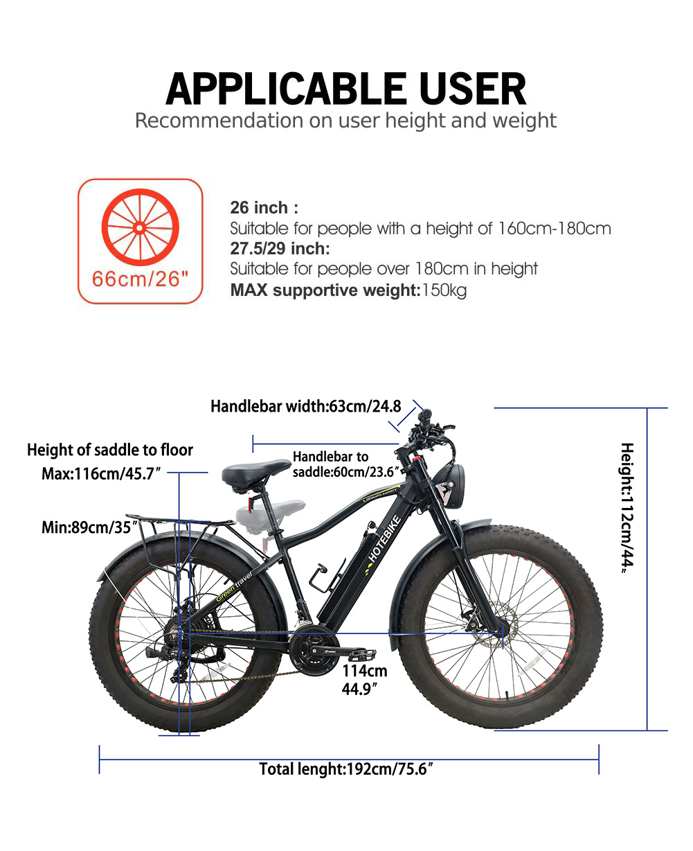 high power har ley headlight fat electric bike 350W 500W 48V 26 inch 4.0 fat tire snow e bike aluminum alloy electric bicycle - Electric Fat Bike - 7