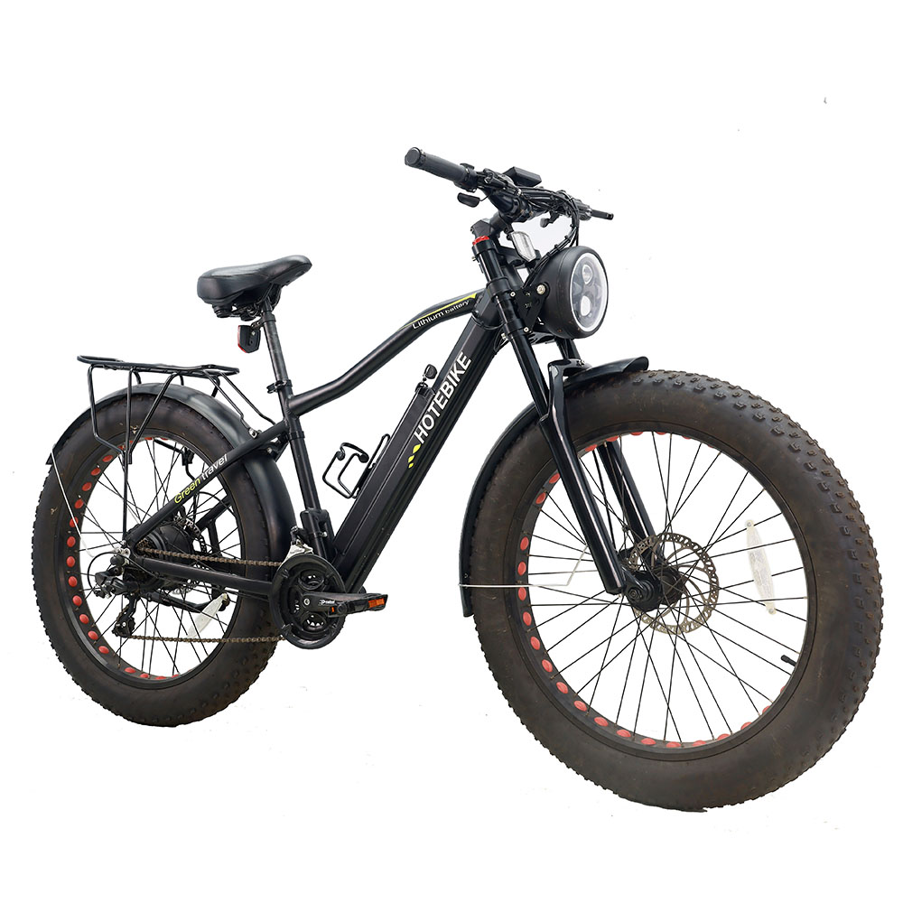 ebike mtb 48v 500w 750w motor 26 inch fat tire