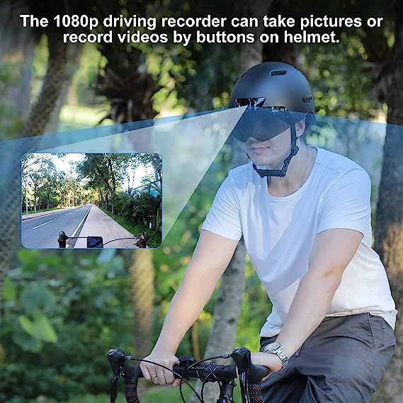 Smart motorcycle helmets with sports camera bluetooth