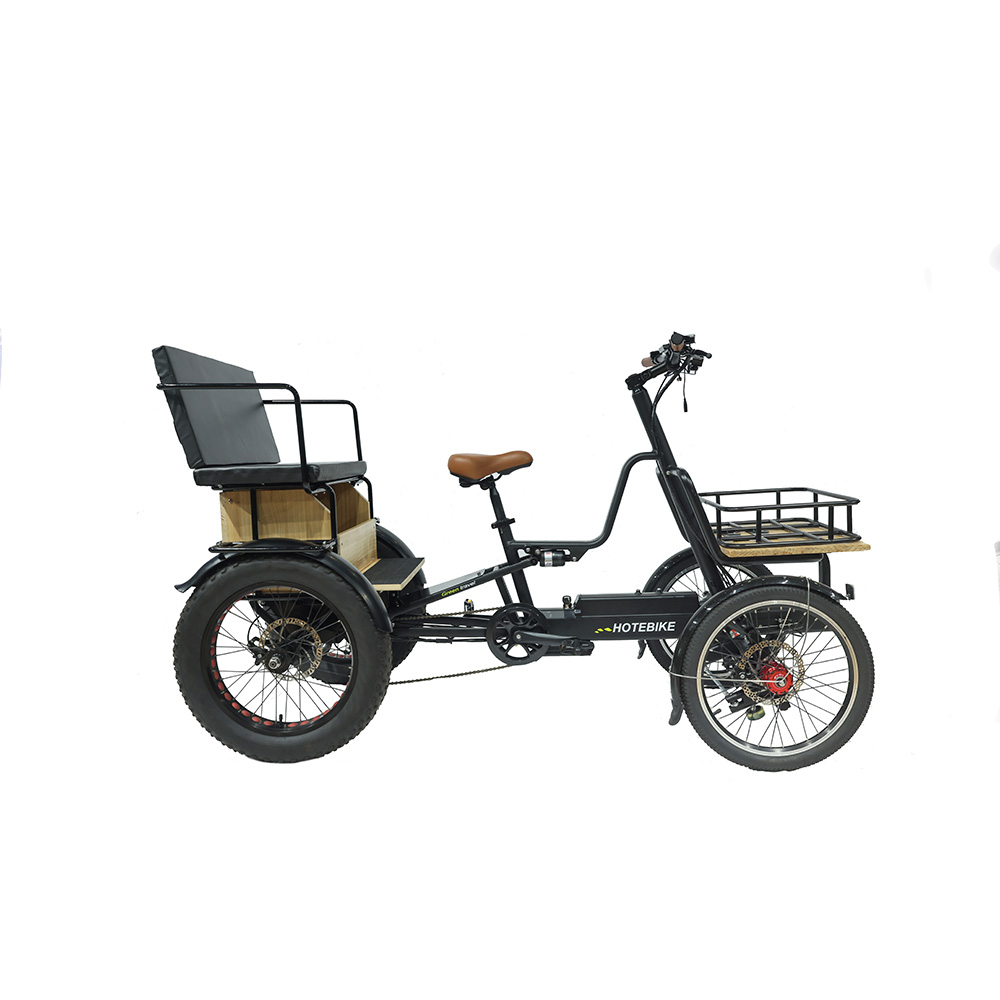 new design 4 wheels cargo bike electric 4 wheel electric bike adult four wheel cargo electric bike passenger